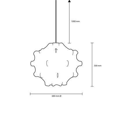 Lampa wisząca Biała
?68cm Abruzzo L’appello