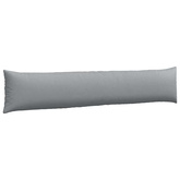 Poduszki na sofę 2 pcs Jasnoszary 200 x 40 cm tkanina