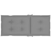 vidaXL Składane krzesła ogrodowe z poduszkami, 6 szt., drewno akacjowe