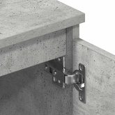 Szafka pod TV, betonowy szary, 140x40x35,5 cm
