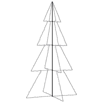 Ozdoba świąteczna LED w kształcie choinki, 360 LED, 143x250 cm