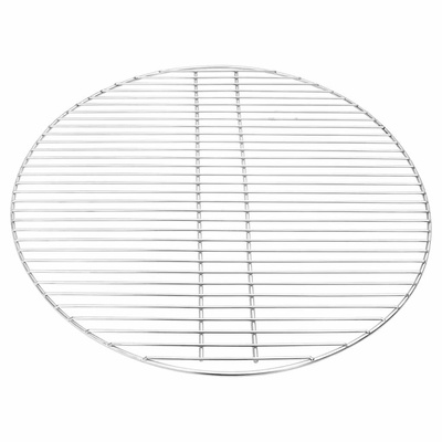 Ruszt do grilla Srebrny 60 x 60 cm Stal nierdzewna
