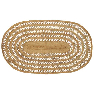 Dywany pokojowe naturalny 152 x 245 cm Juta