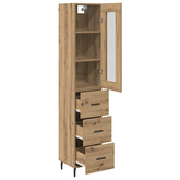 Highboard Dąb rzemieślniczy 34,5 x 34 x 180 cm