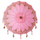 Baliński Parasol Różowy 125 x 125 x 260 cm