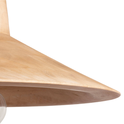 Lampa Wisząca z drewna z mango ?60cm Abruzzo Vattene