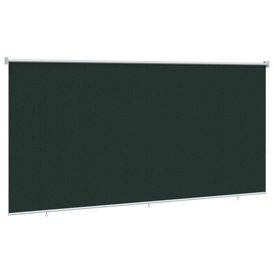Roleta zewnętrzna 90% blokada UV Ciemnozielony 350 x 140 cm