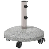Podstawa parasola Granite z kółkami do słupka 4-5 cm 27.2 kg