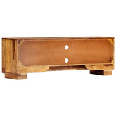 Szafka pod TV, 118x30x40 cm, lite drewno sheesham vidaXL