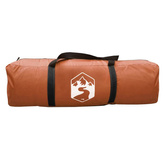 vidaXL Namiot rodzinny, 6-os., szaro-pomarańczowy, wodoszczelny