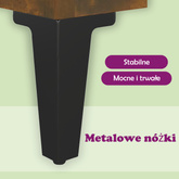 Szafka na buty, przydymiony dąb, 102x35x55 cm
