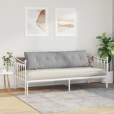 Poduszka na plecy Szary chmur 180 x 19 x 50 cm tkanina