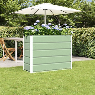 Donica Zielony 100 x 40 x 75 cm Stal