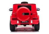 Auto na Akumulator Mercedes G63 AMG Dla Dzieci Światła LED MP3 Czerwony