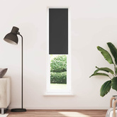 Roleta zaciemniająca czarny 45x210 cm Szerokość tkaniny 40,7 cm