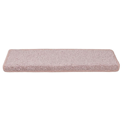 Maty na schody 15 szt. 65x21x4 cm Jasnoróżowe, prostokątne krawędzie