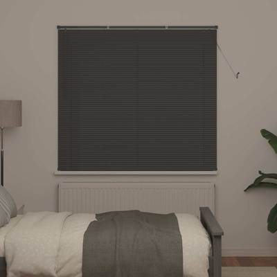 Żaluzja wenecka Srebrnoszary 150 x 130 cm 25 mm PVC