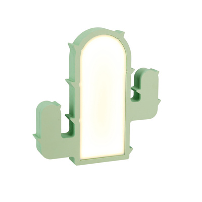 CACTUS duża lampa stołowa LED IQ KIDS zielony