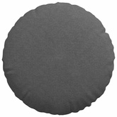 Poduszki na siedziska 2 pcs Ciemnoszary ?50 x 19 cm