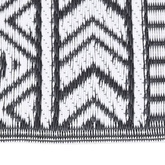 vidaXL Dywan zewnętrzny, czarny, 80 x 250 cm, PP