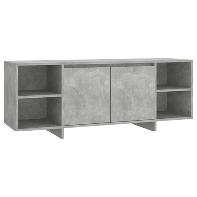 vidaXL Szafka pod TV, szarość betonu, 130x35x50 cm