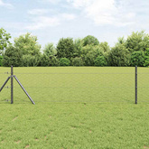 Ogrodzenie heksagonalne 1,5 x 100 m PVC Szary