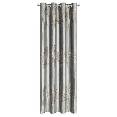 Zasłona Idalia srebrna 140x250
