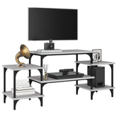 vidaXL Szafka pod TV, szary dąb sonoma, 117x35x52 cm