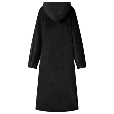 Bluza-koc Czarny S Flanela