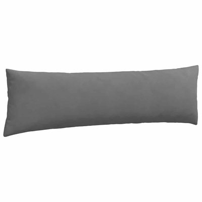 Poduszki na sofę 2 pcs Ciemnoszary 145 x 40 cm tkanina
