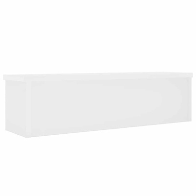 Półki kuchenne składane, 2 szt., białe, 60x15x16 cm