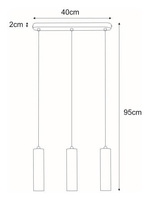 Lampa wisząca K-4436 z serii DOPIK KAJA