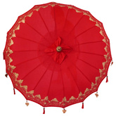 Baliński Parasol Czerwony 185 x 185 x 260 cm