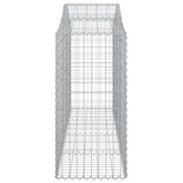 Kosze gabionowe, 50 szt, 200x50x100/120cm, galwanizowane żelazo