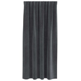 Zasłony zaciemniające 2 pcs Jasnoszary 140 x 175 cm Aksamit