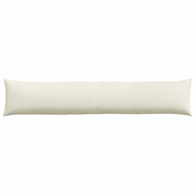 Poduszki na sofę 2 pcs Kremowy 200 x 40 cm Tkanina sztruksowa