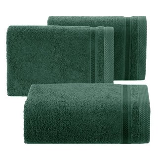 Ręcznik Abbie ciemnozielony 100x150