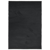 vidaXL Dywan OVIEDO z krótkim włosiem, czarny, 120x170 cm