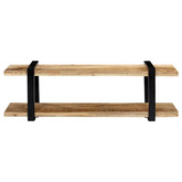vidaXL Szafka pod TV, 130x40x40 cm, lite drewno mango