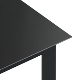 9-częściowy zestaw mebli ogrodowych, aluminium, antracytowy