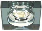 Oprawa stropowa czarna kwadrat LED zestaw 3szt SS-16 99-49018