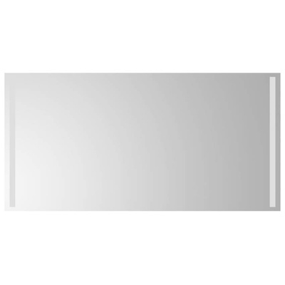 vidaXL Lustro łazienkowe z LED, 50x100 cm