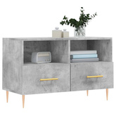 vidaXL Szafka pod TV, szarość betonu, 80x36x50 cm wariant 6