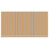 Zapasowa tkanina na markizę, pomarańczowo-czarna, 6x3 m, poliester