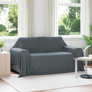Koce narzutowe 6 pcs Ciemnoszary 280 x 210 cm Polar