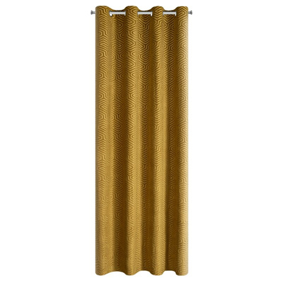 Zasłona Pier złota 140x250