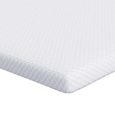 Materac topper z pianki pamięciowej 100 x 200 cm Thick Miękki