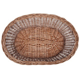 vidaXL Wiklinowy kosz/legowisko dla psa, naturalne, 50 cm