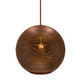 Lampa sufitowa wisząca 1X60W E27 brąz 31-43283