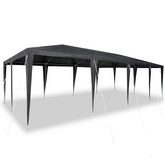 Namiot Imprezowy Antracyt 800 x 400 x 266 cm Polietylen i Stal